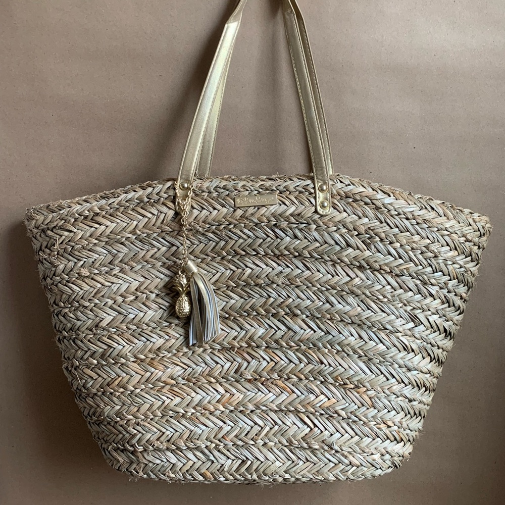 Lilly x Target Straw Bag